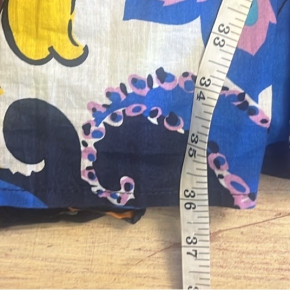 Kaktus,Vibrant V-Neck, Paisley Dress, Drawstring,Excellent Condition,Size S - Picture 15 of 15